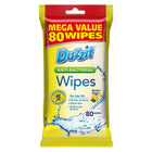 Duzzit Antibacterial Wipes, Pack of 80