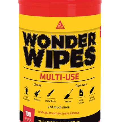 24 x Everbuild Wonder Wipes Multi Purpose Trade Tub cleans just about anything from hands