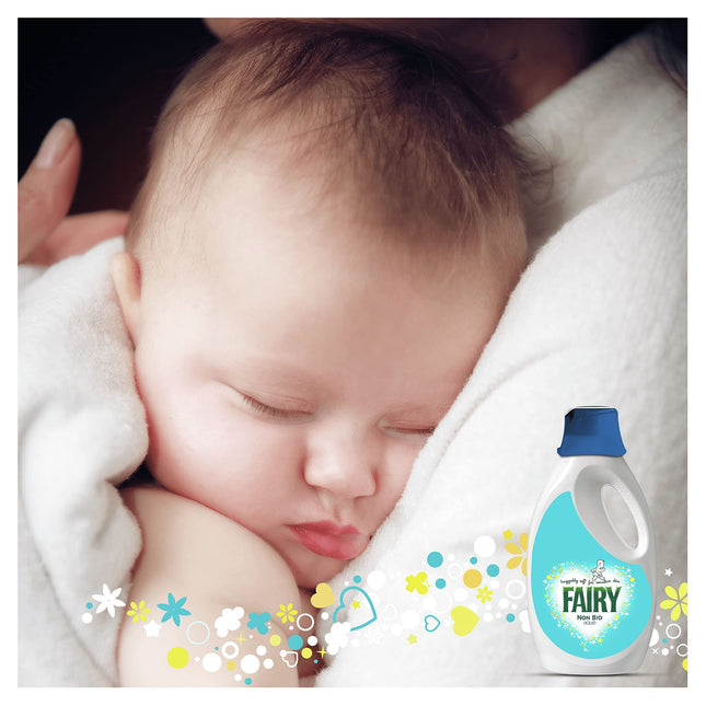 Fairy Non Bio Washing Liquid 1.785l, 51 Washes, Voted #1 For Sensitive Skin