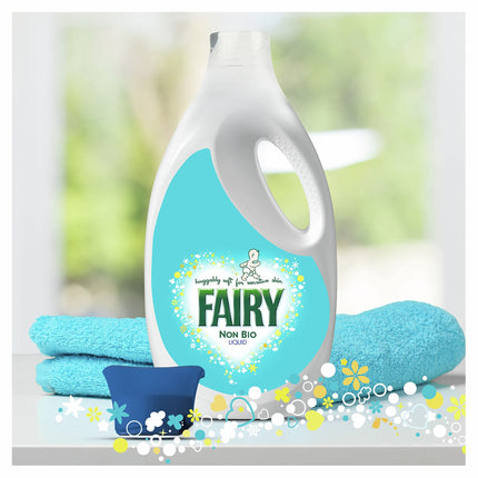 Fairy Non Bio Washing Liquid 1.785l, 51 Washes, Voted #1 For Sensitive Skin