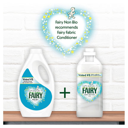 Fairy Non Bio Washing Liquid 1.785l, 51 Washes, Voted #1 For Sensitive Skin