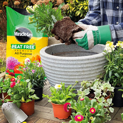 Miracle-Gro PEAT FREE Premium All Purpose Compost, 75 litre