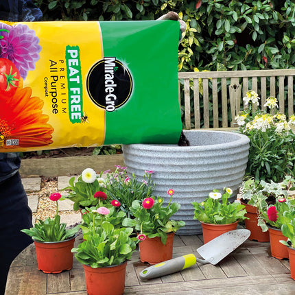 Miracle-Gro PEAT FREE Premium All Purpose Compost, 75 litre