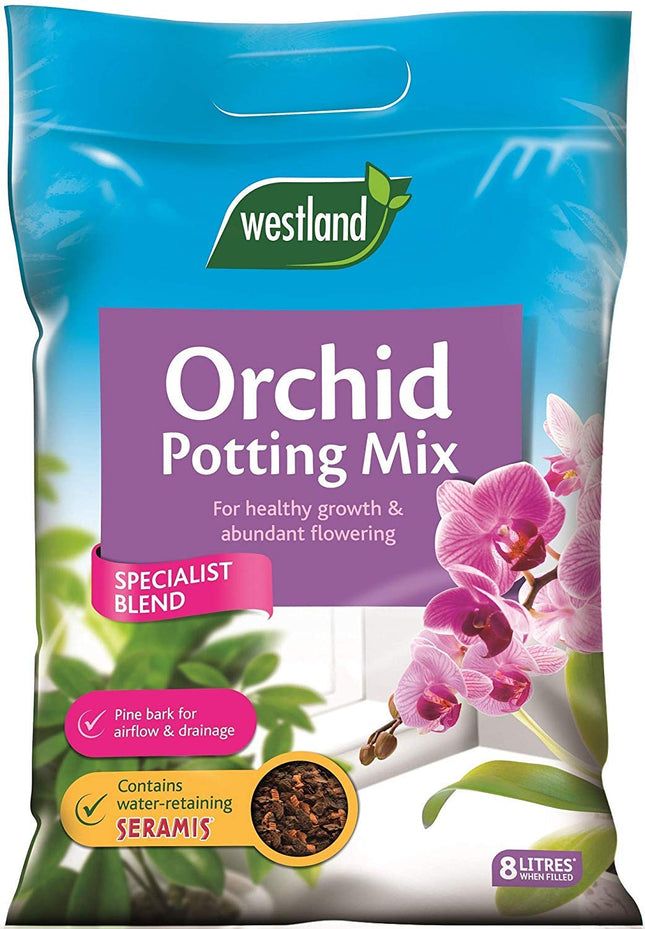 Online Garden Centre Orchid Potting Compost Mix and Enriched with Seramis (2, 16 Litre)