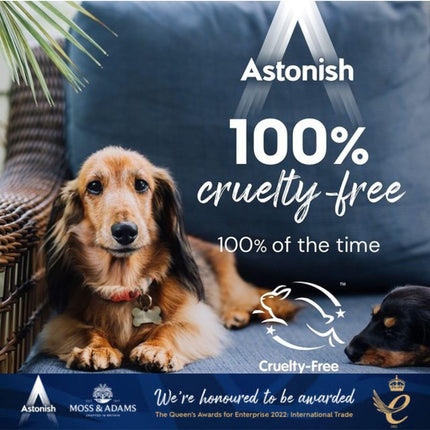 Astonish White Jasmine & Basil Bathroom Cleaner Spray, 750ml, Cruelty-free, Vegan