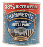 Hammerite 5158236 1l Metal Paint - Hammered Silver