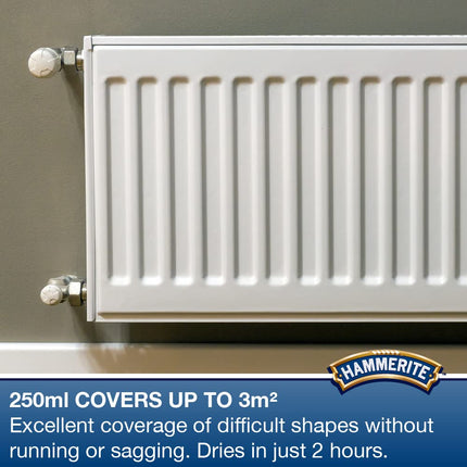 Hammerite 5084780 REGAERO 400ml Radiator Enamel -Gloss White