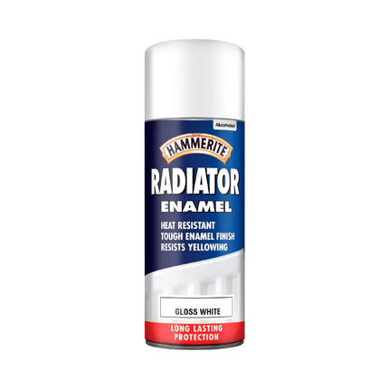 Hammerite 5084780 REGAERO 400ml Radiator Enamel -Gloss White