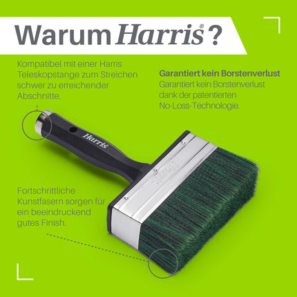 Harris Seriously Good Woodwork Paint Brush for Shed & Fence Brush, 5"