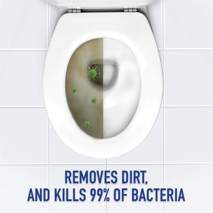 Harpic White & Shine Toilet Bleach Gel, Original Scent, Pack 6 x 750 ml, Kills 99.9% of Bacteria, Toilet Cleaner