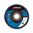 Abracs ABFZ115B080 Zirconium Flap Disc - 115mm x 22mm x 80g