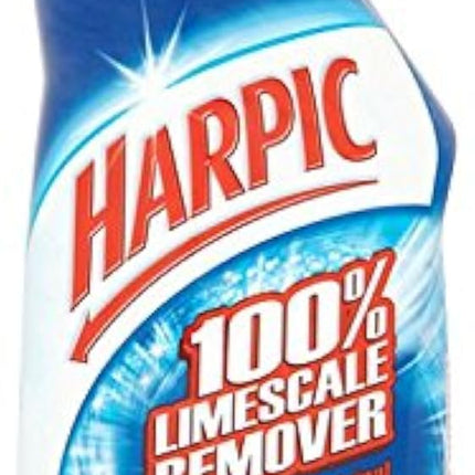Harpic 100% Limescale Remover Toilet Cleaner 750ml – Fresh, Pack of 6
