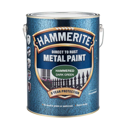 Hammerite ICI 5084834 Hammered Paint - Dark Green