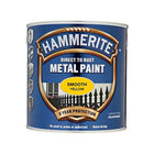 Hammerite 5092874 Direct to Rust Metal Paint - Smooth Yellow Finish 750ML