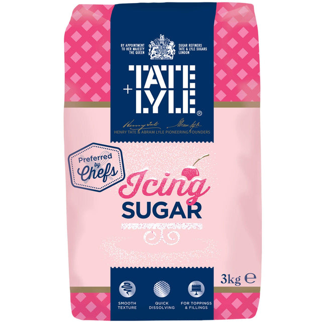 Tate & Lyle Icing Sugar - 4x3kg