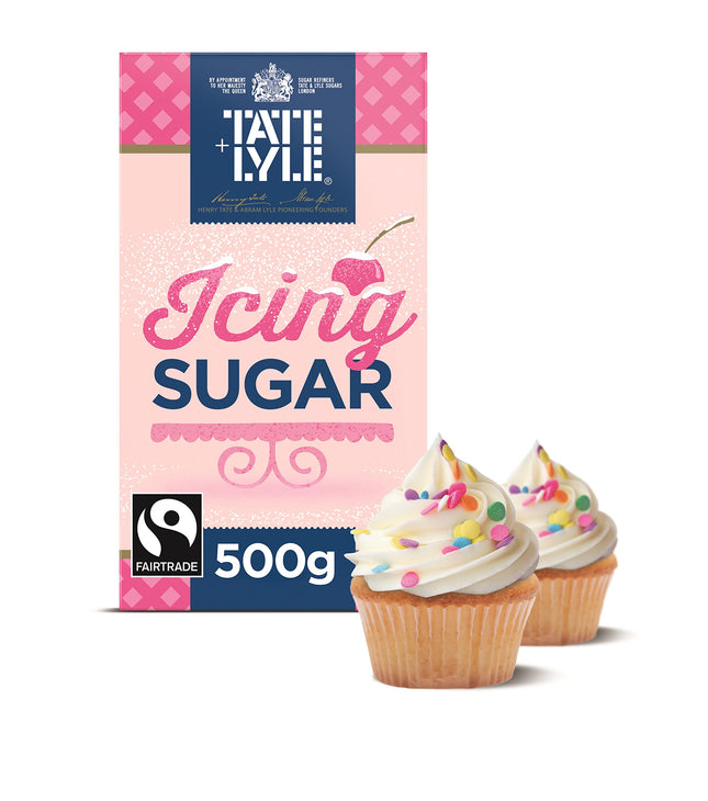 Tate & Lyle Fairtrade Icing Sugar 1 Kg (Pack of 5)