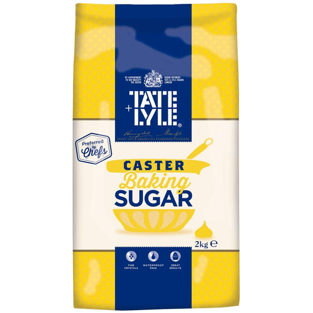 Tate & Lyle Caster Sugar - 6x2kg