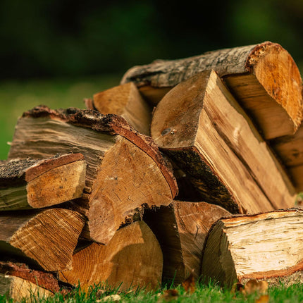 Homefire Kiln Dried Hardwood Logs,for Wood Burners, Open Fires, Multi-fuel Stoves (Pack of 2)