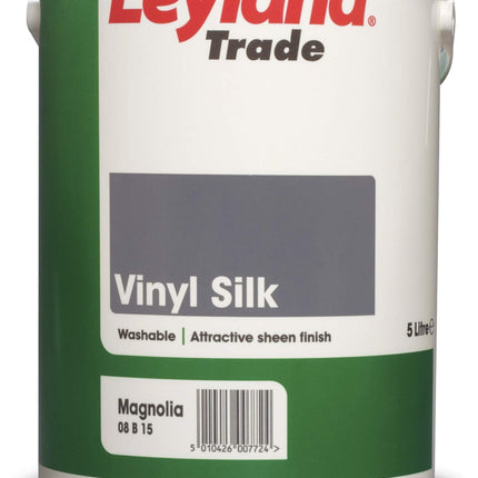 Leyland Trade Vinyl Silk Emulsion Paint - Magnolia 5L