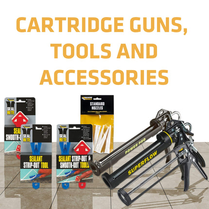 Everbuild Professional Caulk, Sealant, Adhesive Application Gun For Up To C3/310 ml Cartridges