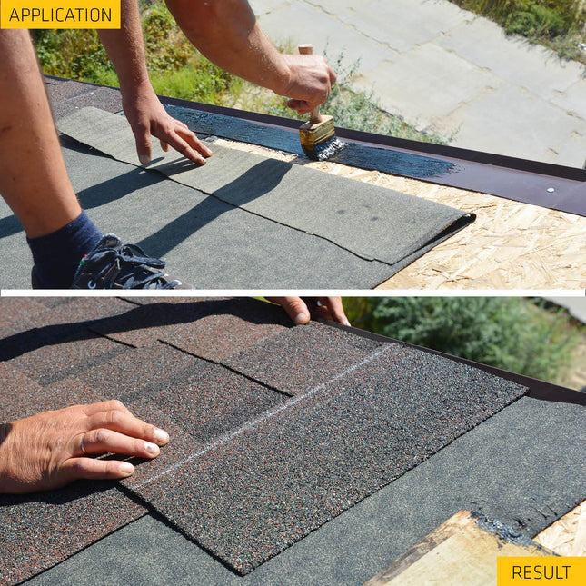 Everbuild Black Jack 904 Roof Felt Adhesive – High Strength – Black – 5 Litre