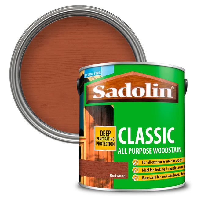 Sadolin Classic Wood Protection 2.5 litre - Redwood
