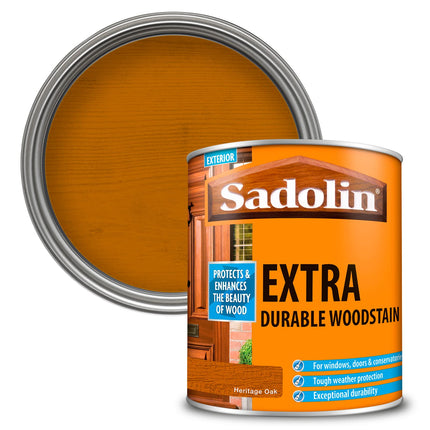 Sadolin Extra Durable Woodstain Heritage Oak 1 L