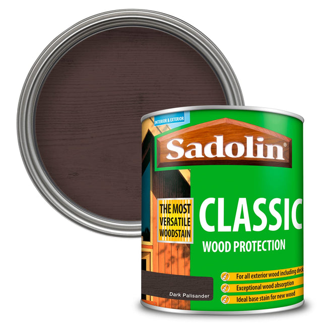 Sadolin Classic Wood Protection 1 litre - Dark Palisander