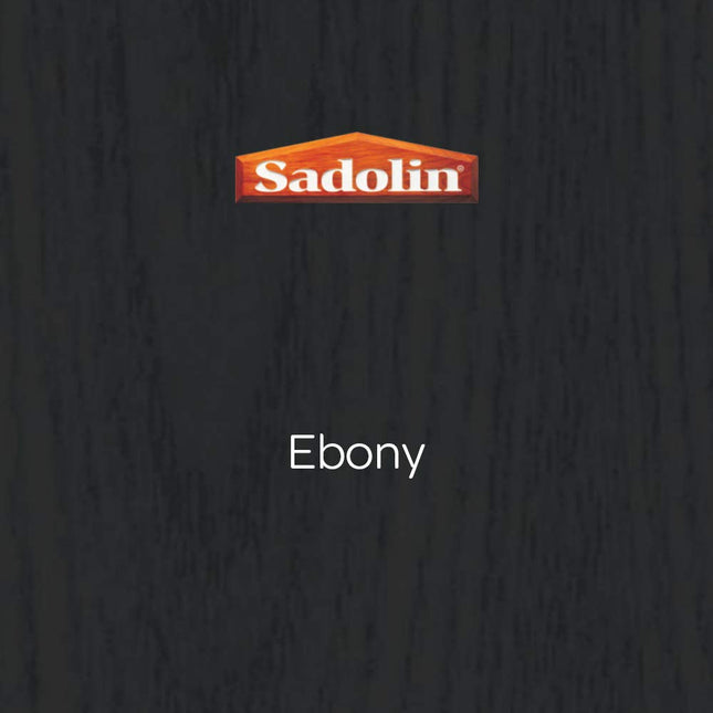 Sadolin Quick Drying Woodstain 1 litre Std Colour - Ebony