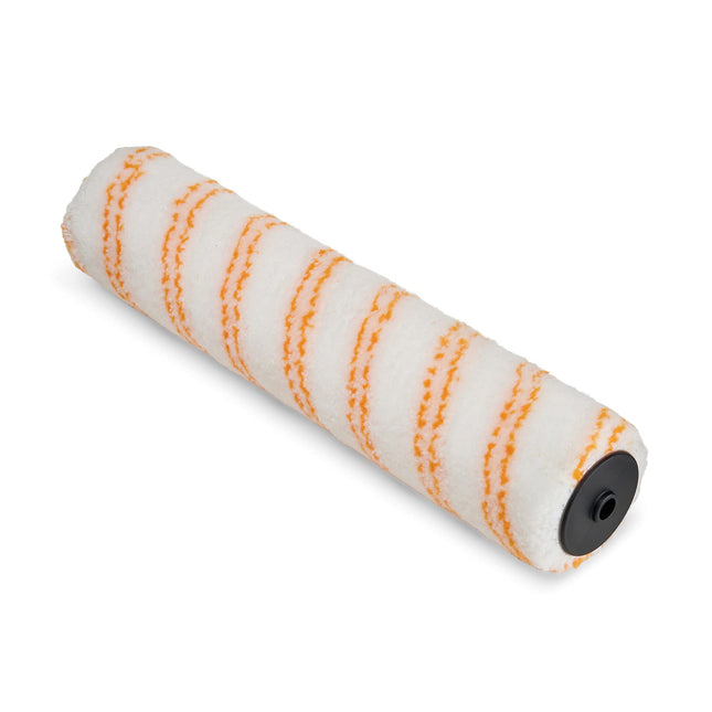 Hamilton for The Trade Medium Pile Paint Roller Sleeve | 12" (1.75" Core), White/Orange