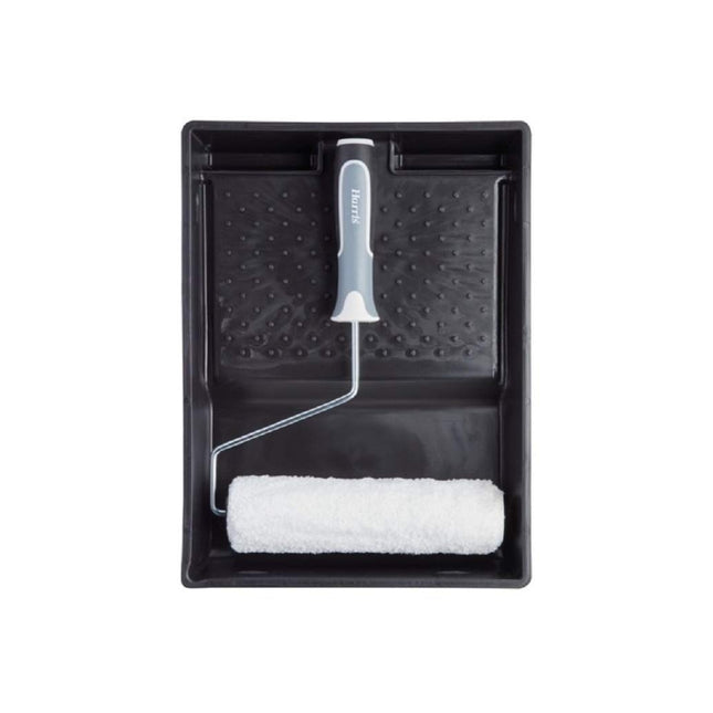Harris Ultimate Walls & Ceilings Set | with Tray, Frame, 1 x Medium Pile Roller Sleeve | 9in
