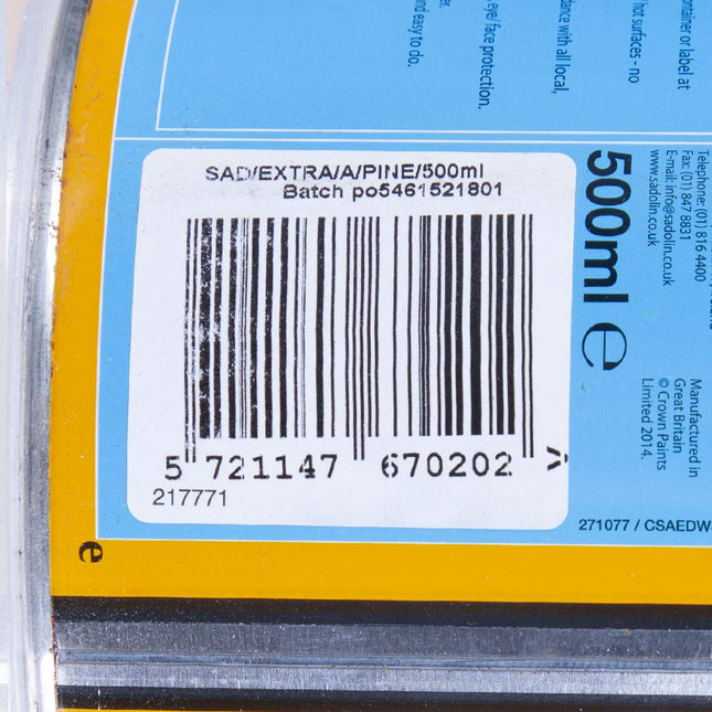 Sadolin 500 Ml Extra Durable Woodstain Antique Pine