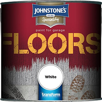Johnstone's Garage Floor Paint - White 2.5L