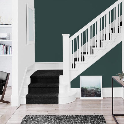 Johnstone's Feature Colours Paint, Ivy Sky, Matt Finish, 35m2 Coverage per Tin, 2.5L, Green