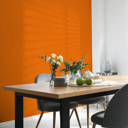 Johnstone's - Washable Paint - Fiery Sunset - Matt Finish - Emulsion Paint - Highly Durable - Stain Resistant - Non Toxic & Low Odour - 12m2 Coverage per Litre - 2.5L