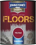 Johnstone's Garage Floor Paint - Tile Red 2.5L