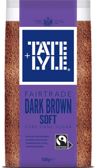 Tate & Lyle Fairtrade Dark Brown Soft Sugar 500g